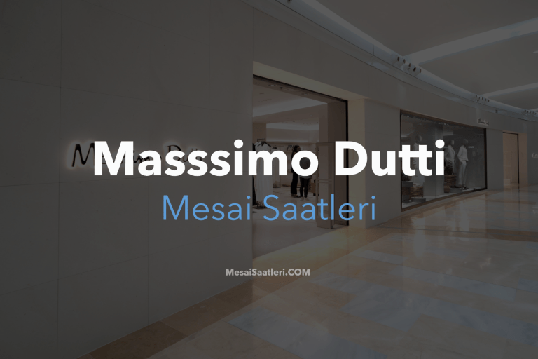 Massimo Dutti Mesai Saatleri